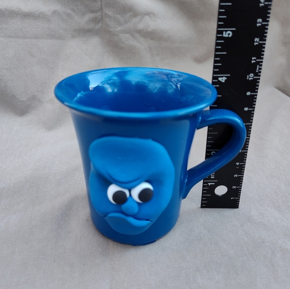 🧊🌀Mug Face 🔵 Blue - Picture 4 of 6